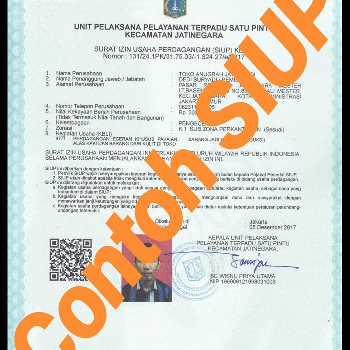 contoh kecil