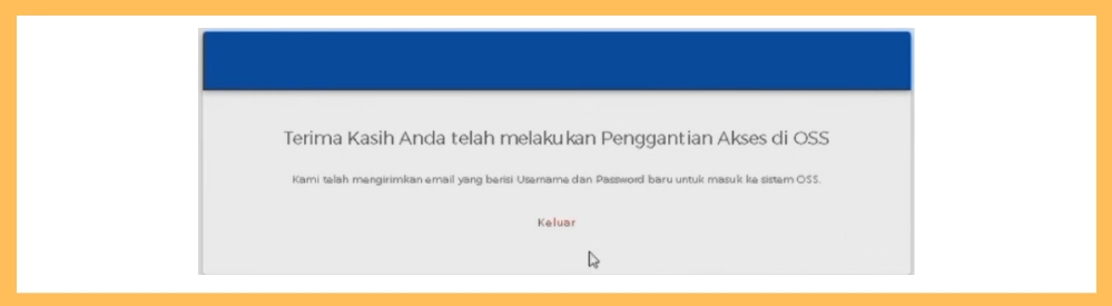 Login OSS RBA