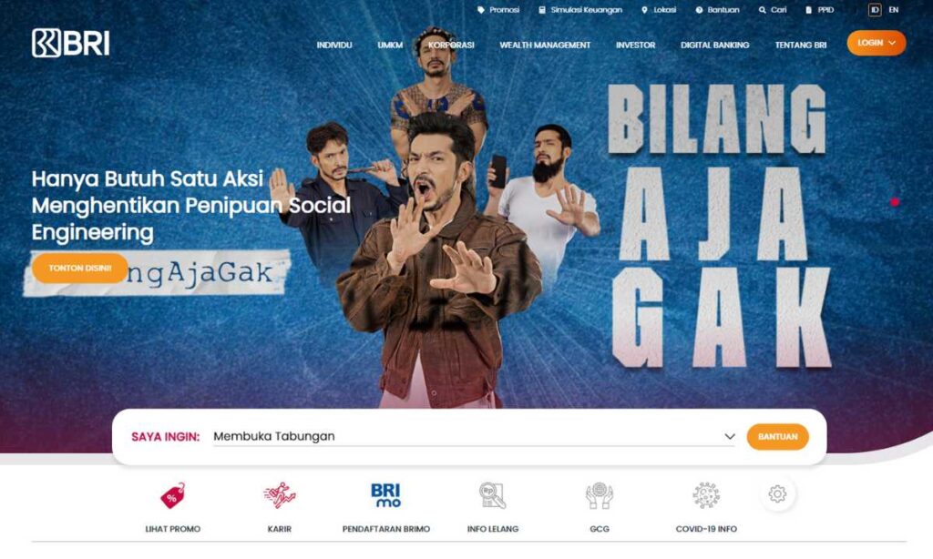 cara buka rekening perusahaan di BRI